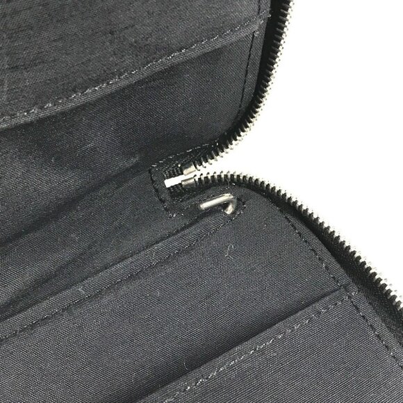 HERMES Zip Around Her Line System notebook stationery Notebook cover Canvas gray - Picture 9 of 10